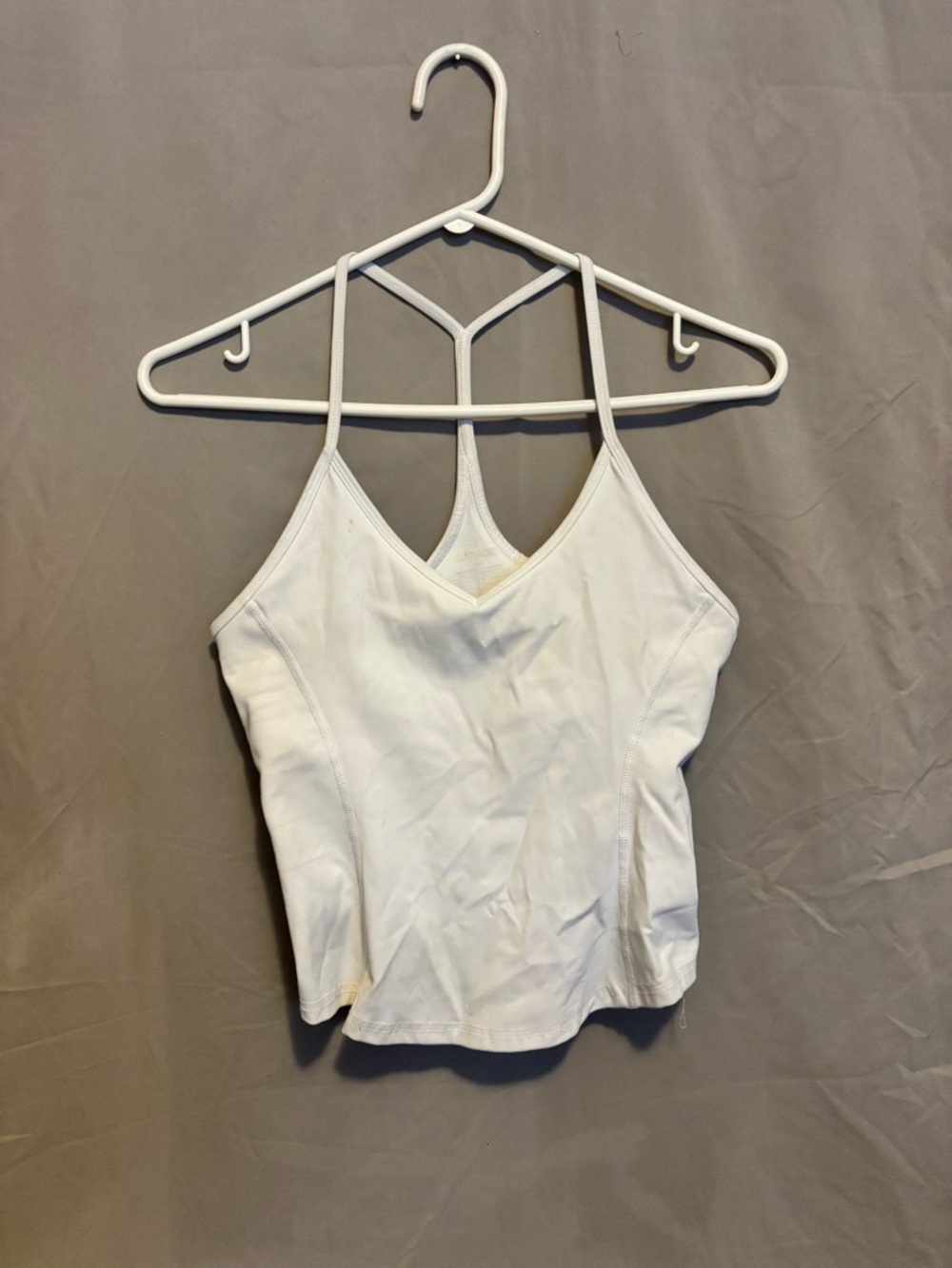 Garage White Strappy V-Neck Camisole Tank